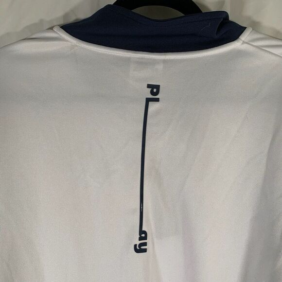 FIFA World Cup 2022 Sweater Men's XL White 1/4 Zip Qatar Long Sleeve Pullover - Picture 10 of 10